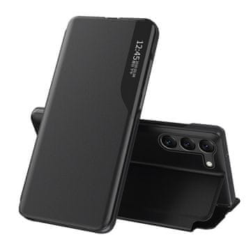 HURTEL Hurtel Eco Leather View ovitek s preklopom za Xiaomi POCO C65 / Redmi 13C - črn