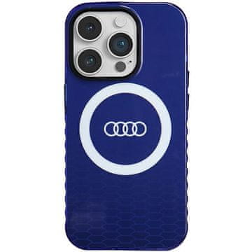 Audi Audijeva ovitek MagSafe Big Logo IML za iPhone 14 Pro - moder