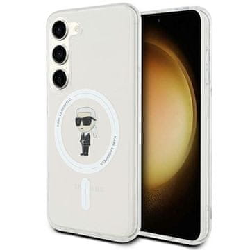 Karl Lagerfeld KLHMS23SHFCKNOT S23 S911 prozorno trdo ohišje IML Ikonik MagSafe