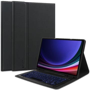 Tech-protect Tech-Protect SC Pen + tipkovnica za Samsung Galaxy Tab S9 FE+ 12.4" X610/X616B - Črn