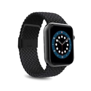Puro Puro zanka najlon pašček za Apple Watch 38/40/41 mm - črna