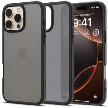 Spigen Spigen Ultra Hybrid ovitek za iPhone 16 Pro Max - Črn