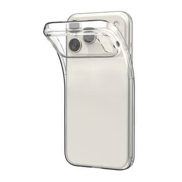 Puro 0.3 Nude Ultra-Slim TPU ovitek za iPhone 17 Pro Max - prozoren