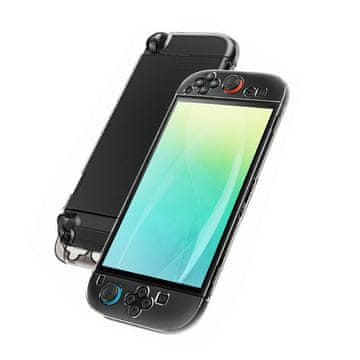 slomart Tanko ohišje AmazingThing PlayShield Bare za Nintendo Switch 2 - polprozorno