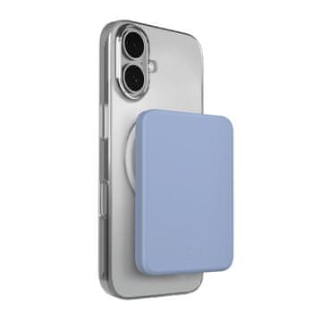 Puro Puro 4200mAh Ultra-tanek MagSafe Powerbank združljiv z USB-C – moder