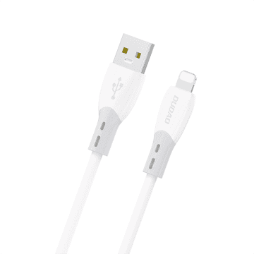 DUDAO Dudao L25SL 30W USB-A - Lightning kabel s silikonskim ovojem 1m - bel
