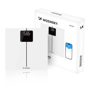 WOZINSKY Wozinsky WIWL-180 Pametna Bluetooth kopalniška tehtnica - bela