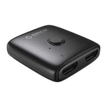 Orico Orico HS2-A1 HDMI razdelilnik/preklopnik Bi-Directional, 4K @ 60Hz, črn