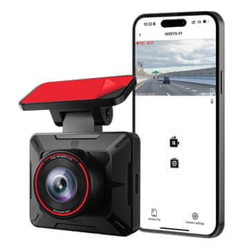 slomart AKEEYO P1 avto kamera FullHD 30fps, Črna