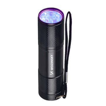 WOZINSKY Wozinsky WLD-9L UV svetilka, IP65, za sledi, 9 LED, črna