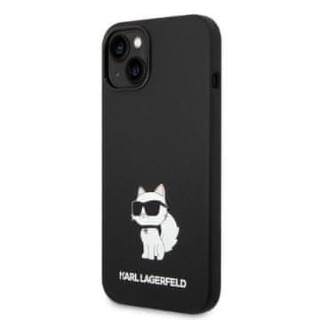 Karl Lagerfeld OVITEK KARL LAGERFELD HARDCASE ZA IPHONE 14 PLUS 15 PLUS SILIKON CHOUPETTE