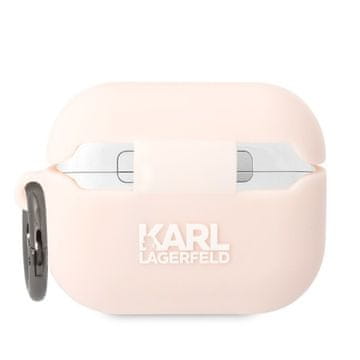 Karl Lagerfeld KARL LAGERFELD OVITEK KLAPRUNIKP ZA AIRPODS PRO 2 KARL HEAD 3D SILIKON