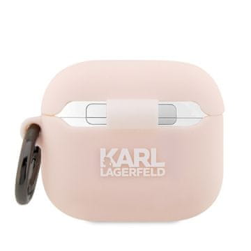 Karl Lagerfeld KARL LAGERFELD ETUI KLA3RUNIKP ZA AIRPODS 3 SILIKON KARLS HEAD 3D
