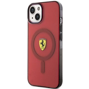 Ferrari FERRARI FEHMP14SURKR IPHONE 14 / 15 / 136.1 RDEČE/RDEČO TRDO OHIŠJE TRANSLUCENT MAGSAFE