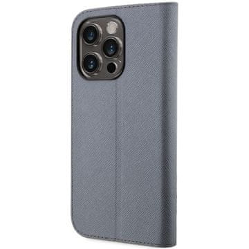 Karl Lagerfeld OVITEK KARL LAGERFELD ZA IPHONE 14 PRO MAX KNJIŽNA OMARA USNJENA