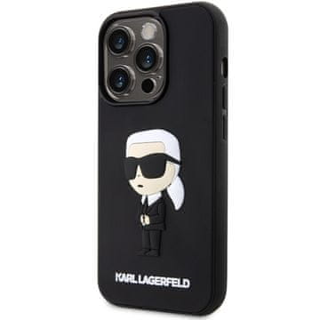 Karl Lagerfeld OVITEK KARL LAGERFELD KLHCP14L3DRKINK ZA IPHONE 14 PRO 6.1 TRDA IKONIK 3D