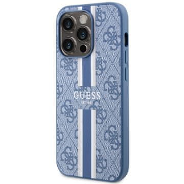 Guess GUESS HARDCASE OVITEK ZA IPHONE 14 PRO 6.1 S POTISKANIMI ČRTAMI ZA MAGSAFE