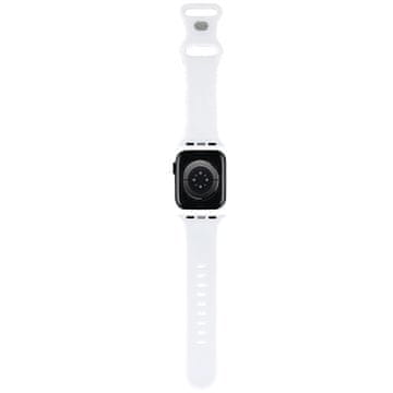 HELLO KITTY HELLO KITTY PAŠEK ZA APPLE WATCH 38/40/41MM SILIKONSKE PENTLJICE ČRTAVE