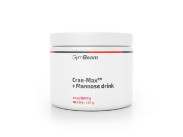GymBeam Cran-Max™ + Mannose drink z okusom maline