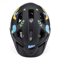 WOZINSKY Wozinsky otroška MTB čelada z odstranljivim vizirjem XS - črna