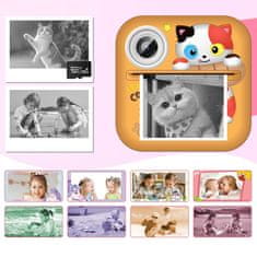 WOZINSKY Wozinsky WDT-05 termo kamera za otroke s tiskalnikom - oranžna