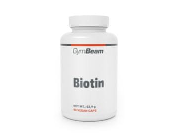 GymBeam Biotin (vitamin B7), 90 kapsul
