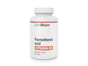 GymBeam Pantotenska kislina vitamin B5 200 mg
