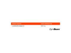 GymBeam Citrulin malat 2:1 v prahu, 1000 g
