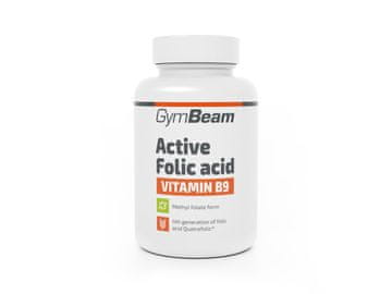 GymBeam Aktivna folna kislina Quatrefolic® z vitaminom B9
