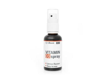 GymBeam Vitamin D3 v pršilu 1000 IU z okusom citrusov