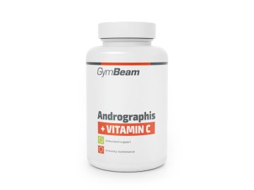 GymBeam Andrografis z vitaminom C, 90 kapsul