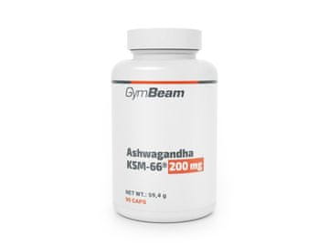 GymBeam Ašvaganda KSM-66® 200 mg, 90 kapsul