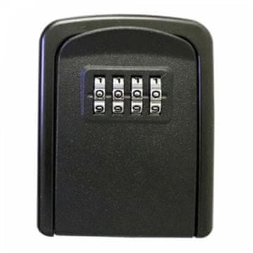 Northix Herzberg HG-03800: Nova pametna vodotesna varnostna škatla brez ključa - črna