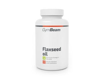 GymBeam Laneno olje z vitaminom E v kapsulah