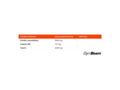 GymBeam Creatine Performance s tavrinom in vitaminom B6, 400 g