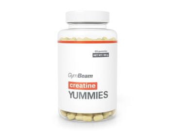 GymBeam Kreatinski gumijasti bonboni Yummies z okusom ananasa