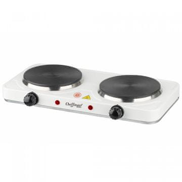 Cheffinger Cheffinger CF-EHD1000: 1000 W električna kuhalna plošča - dvojna