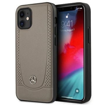 MERCEDES Ovitek Mercedes Urban Line za iPhone 12 mini - rjav