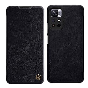 Nillkin Nillkin Qin Flip ovitek za Xiaomi Poco M4 Pro 5G (kitajska verzija) - črn