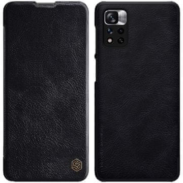 Nillkin Nillkin Qin Flip ovitek za Xiaomi Redmi Note 11 Pro+ (China) / Mi11i - črn