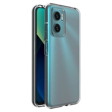 HURTEL Spring Case gel ovitek s pisanim okvirjem za Xiaomi Redmi 10 črn