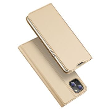 Dux Ducis Dux Ducis Dux Ducis Skin Pro Flip ovitek za iPhone 14 Plus, zlat