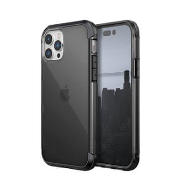 RAPTIC Ovitek Raptic X-Doria Air za iPhone 14 Pro, MagSafe, Kovinski elementi, Siva