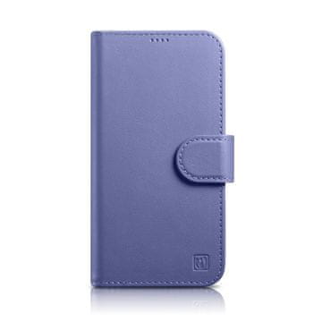 iCARER iCarer denarnica ovitek 2v1 za iPhone 14 Plus, svetlo vijolična, Anti-RFID