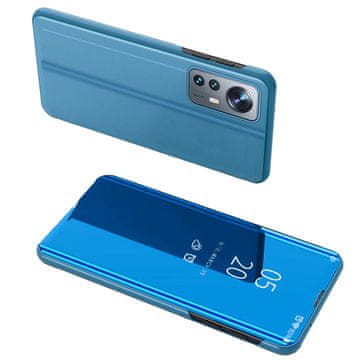 HURTEL Hurtel Clear View Case etui za Xiaomi 12 Lite Flip, moder