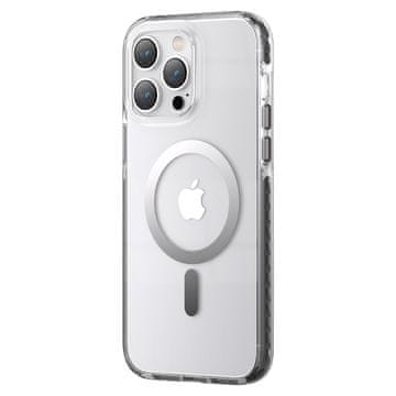 Kingxbar Kingxbar PQY Ice Crystal Series ovitek za iPhone 14 Plus MagSafe - siva