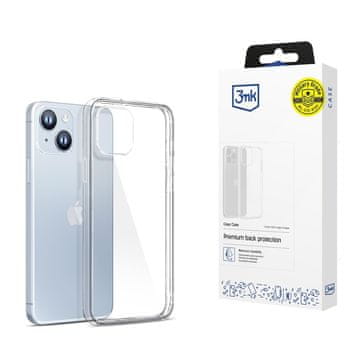 Case 3mk Clear Case prozorna silikonska ovitek za iPhone 14 Plus