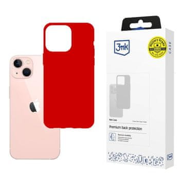 Case 3mk Matt ovitek za iPhone 14 Plus - rdeča
