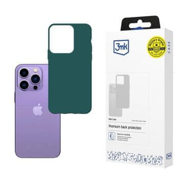 Case 3mk Matt ovitek za iPhone 14 Pro Max - temno zelena