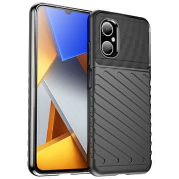 HURTEL Armor etui Thunder Case za Xiaomi Poco M4 5G - črn